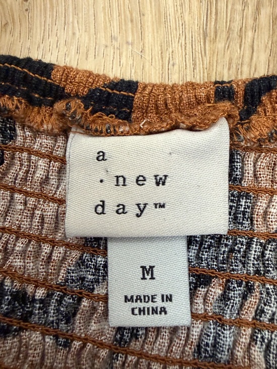 a new day Brown and Black Floral Mini Dress - Picture 3 of 6